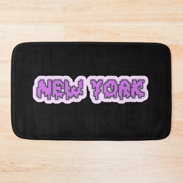 Item preview, New York - Purple 8-bit goo designed and sold by Chubuter.