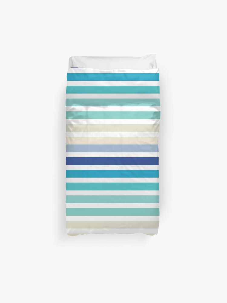 Beach Sand Ocean Sky Color Theme Duvet Cover By Ohaniki Redbubble