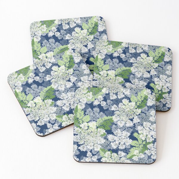 Item preview, Queen Annes Lace | Blue + Green designed and sold by L Diane Johnson.