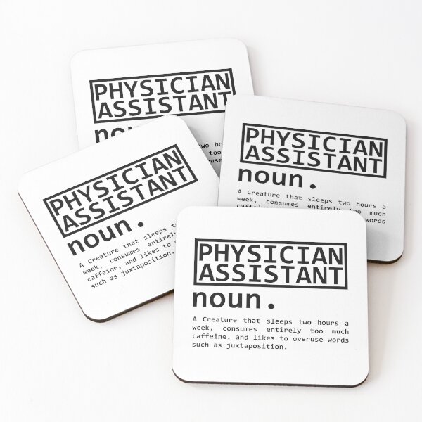 Item preview, funny physician assistant designed and sold by Realpeoplegift.