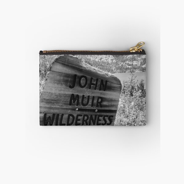Item preview, John Muir Trail Sign (Black and White) designed and sold by KarebearsTees.