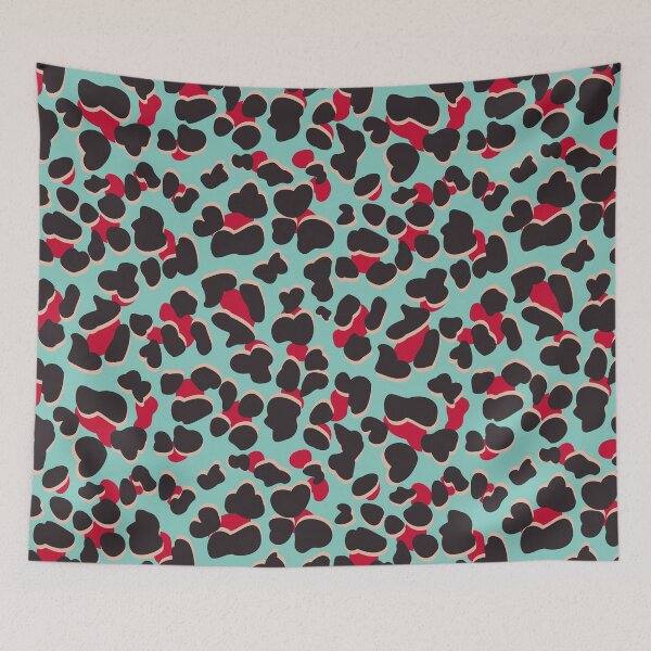 Item preview, Animal print blue ornament. designed and sold by NataPrando.