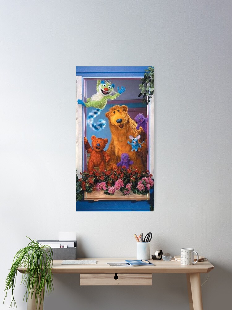 "Bear in the Big Blue House" Poster for Sale by timetodieoldman | Redbubble