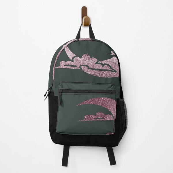 Item preview, Glittery Crescent Moon, pink designed and sold by RealMuslamic.