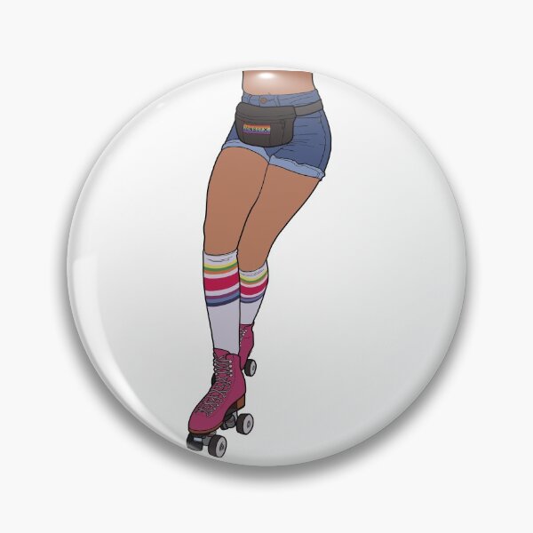 Item preview, Roller Skates Fanny pack girl designed and sold by AwatArt.