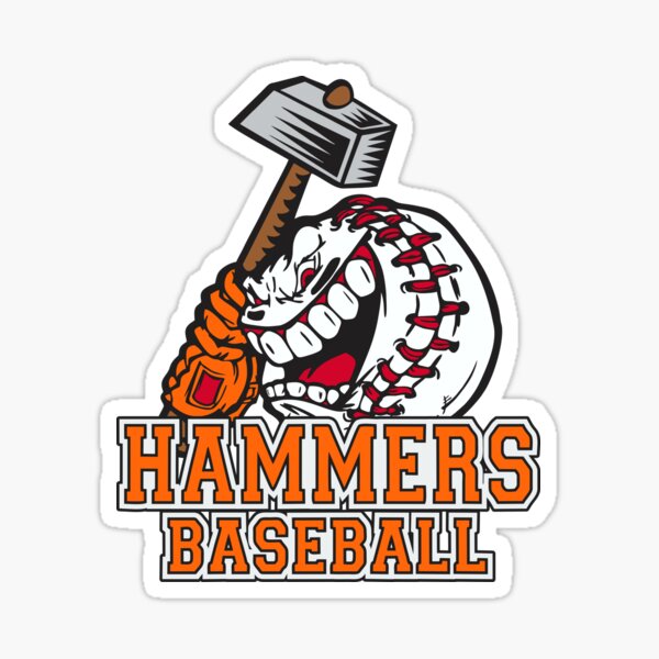 "Hammers Baseball Logo" Sticker for Sale by DavidAyala Redbubble