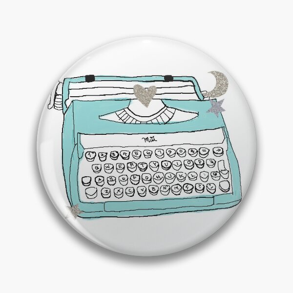 Item preview, typewriter designed and sold by heartbreakings.
