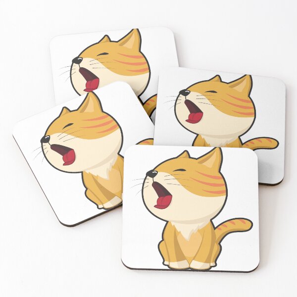 Item preview, When Cat Wake up Sticker|Cat Stcker 2021 designed and sold by CreativeSpace99.