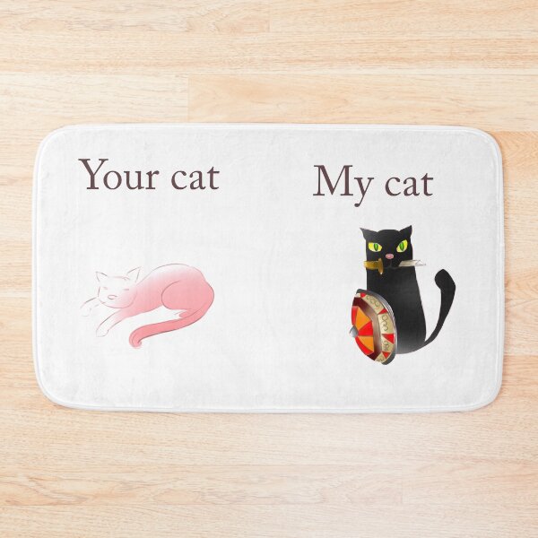 Item preview, My cat vs. your cat designed and sold by Chino20.