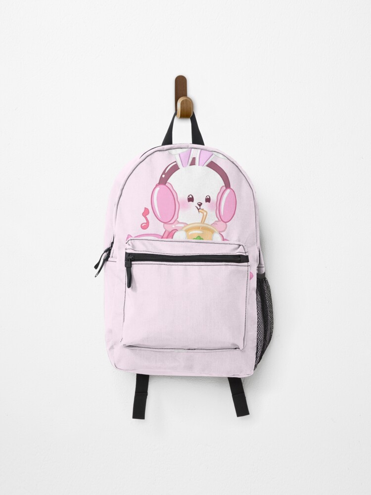 Thumbnail 1 of 3, Backpack, Cute Rabbit designed and sold by petlogo-id.