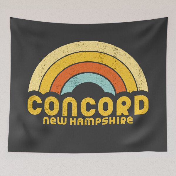 Item preview, Retro Concord New Hampshire designed and sold by dk80.