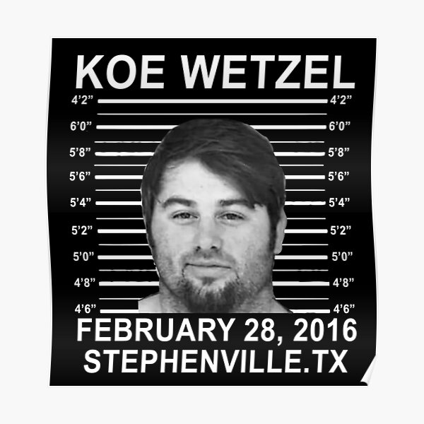 Copy of koe wetzel feb 28 2016 wasted Poster