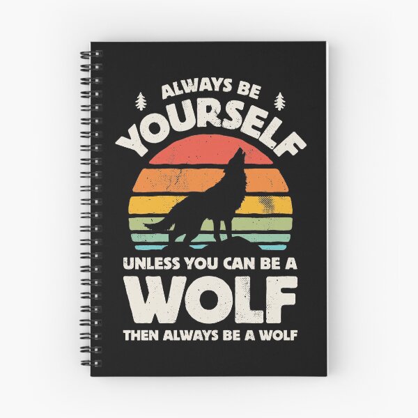 Item preview, Always Be Yourself Wolf Shirt for Men Women Boys Girls Kids Animal Lover Gifts designed and sold by LiqueGifts.