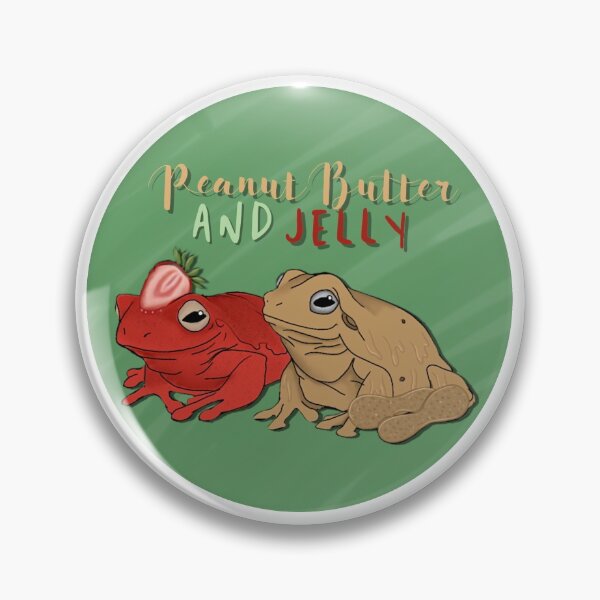 Item preview, Peanut Butter and jelly frogs designed and sold by ChubbyBoutique.