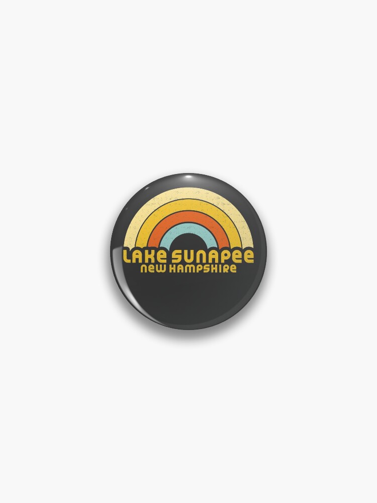 Thumbnail 1 von 3, Button, Retro Lake Sunapee New Hampshire designt und verkauft von dk80.