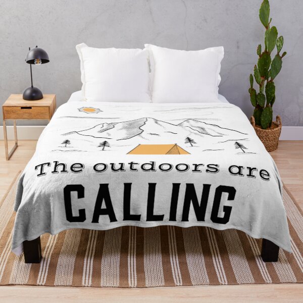 Item preview, The Outdoors Are Calling designed and sold by YOYOCollection.