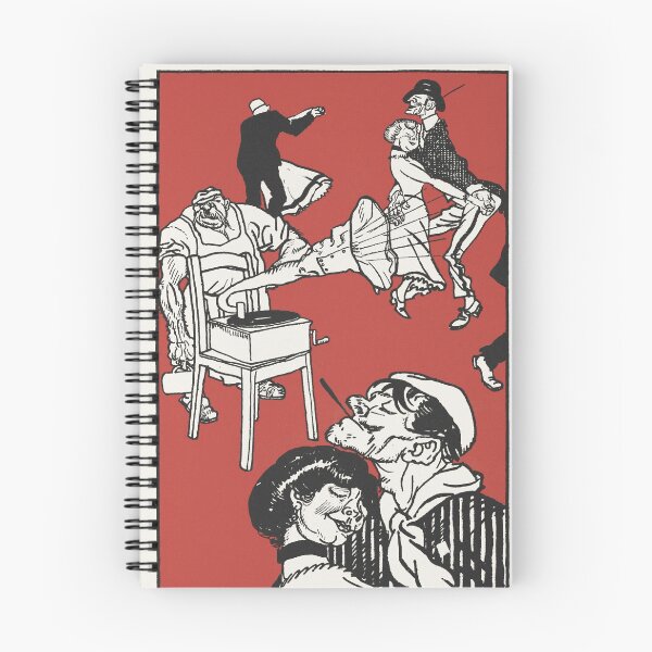 Item preview, Vintage Dancers in Red designed and sold by BorneowithLove.