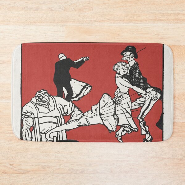 Item preview, Vintage Dancers in Red designed and sold by BorneowithLove.