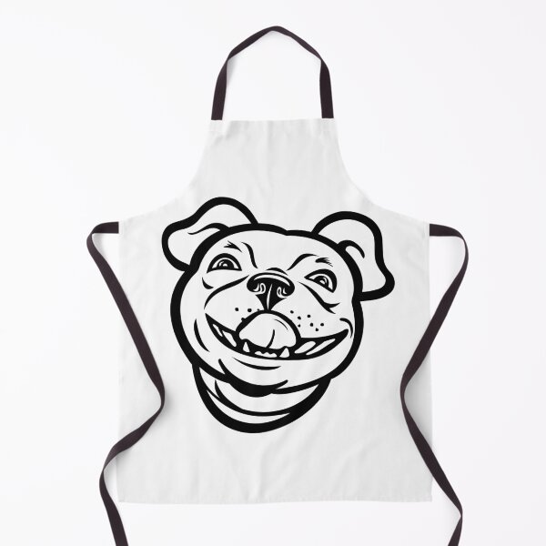 Item preview, Head of Boston Terrier Breed of Dog Smiling and Licking His Nose Mascot Retro Style designed and sold by patrimonio.