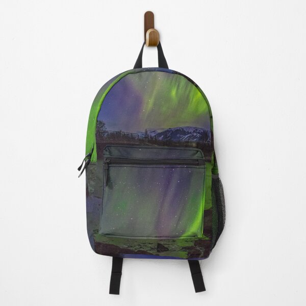 Item preview, amazing green northern lights with purple sky mixed with the stars designed and sold by ImRotem.