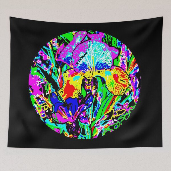 Item preview, Two Irises Photograph Digital Var 3 designed and sold by Heatherian.