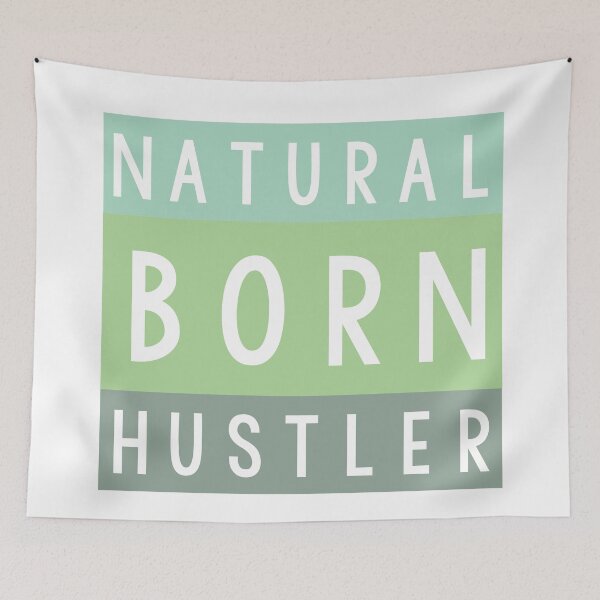 Item preview, Natural born hustler designed and sold by Mandala & More.