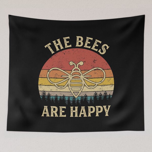 Item preview, Vintage Valheim The Bees Are Happy designed and sold by Barry-Carter.