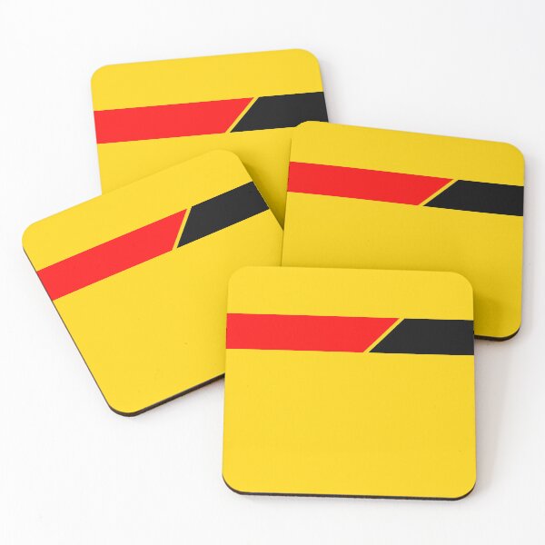 Item preview, Watford Retro 1984 Yellow Red Black Bar Design designed and sold by Sporting Colour.