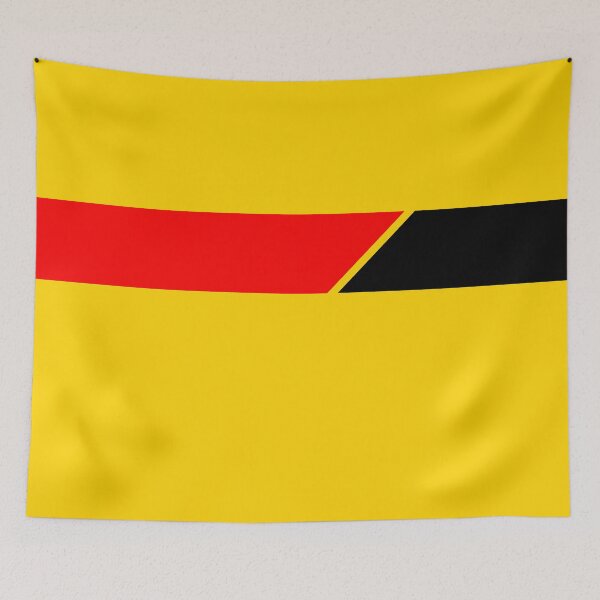 Item preview, Watford Retro 1984 Yellow Red Black Bar Design designed and sold by Sporting Colour.