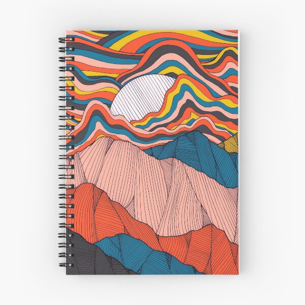 Item preview, The orange rainbow sky designed and sold by Swadeillustrations.