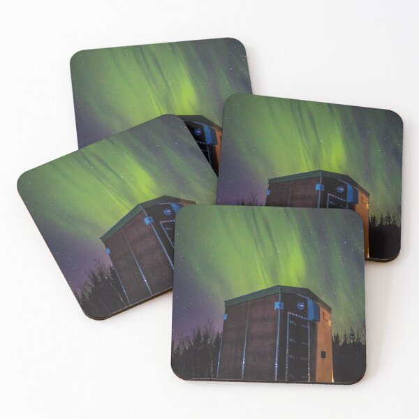 Item preview, hut with magnetic green northern lights designed and sold by ImRotem.