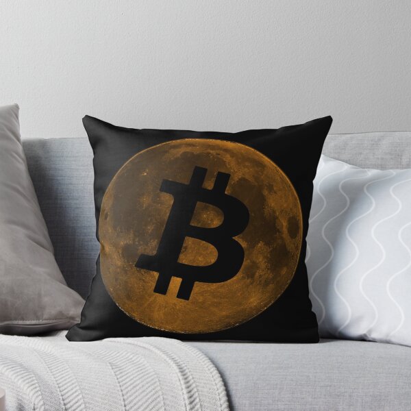 Aperçu de l'œuvre Bitcoin, Logo Orange Bitcoin - Crypto-monnaie, Cadeau Bitcoin, Art Bitcoin, Blockchain - Cryptochips créée et vendue par ThirTee.
