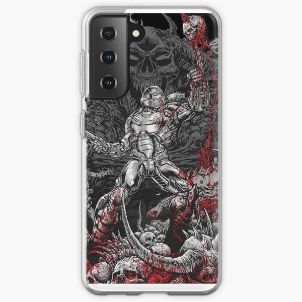 Doom slayer (D_O_O_M_E_T_E_R_N_A_L) Samsung Galaxy Soft Case
