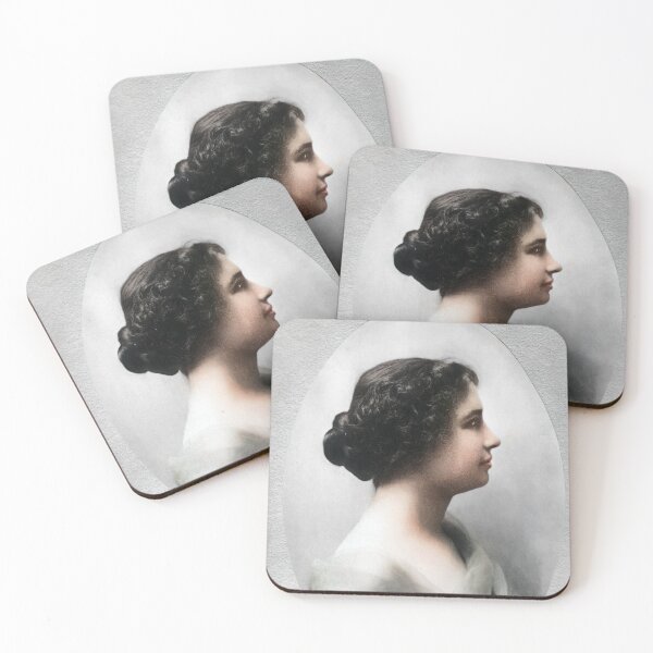 Item preview, Helen Keller Side Portrait for Women's Sufferage designed and sold by billduncan.