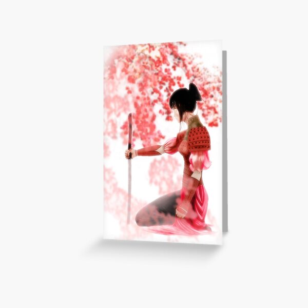 Item preview, Samurai Girl designed and sold by Richard Coiley.