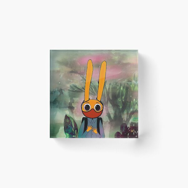 Item preview, orange bunny today designed and sold by Marianna Tankelevich.