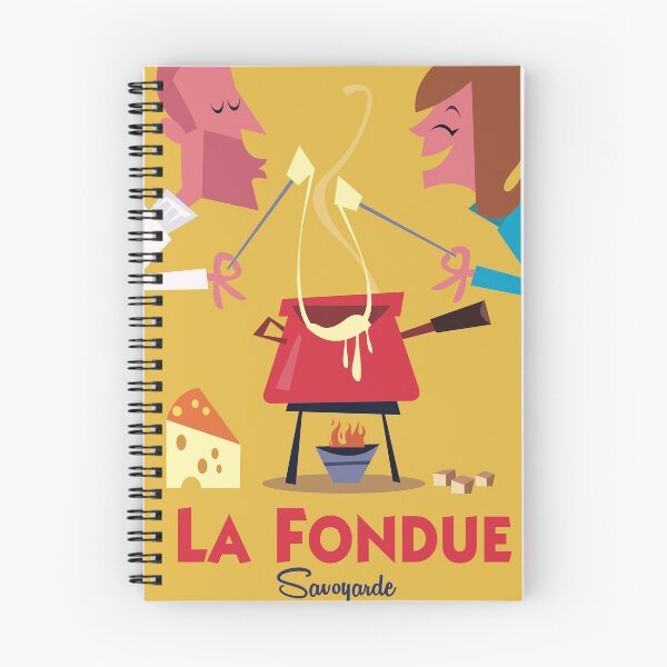 Aperçu de l'œuvre Affiche La Fondu Savoyarde créée et vendue par Gary Godel.
