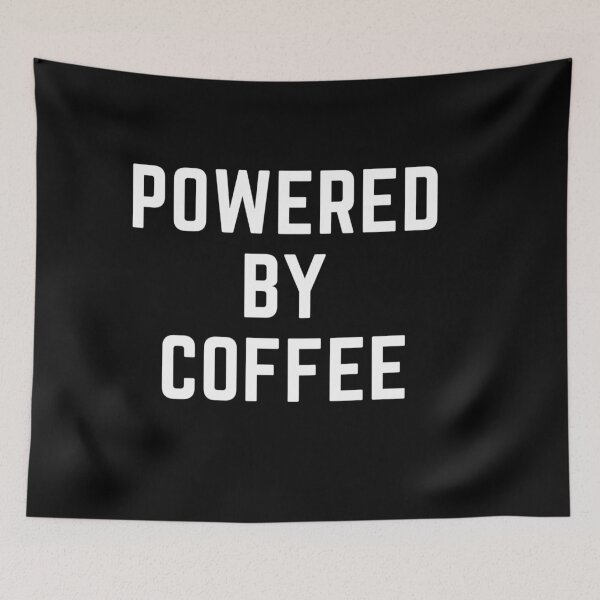 Item preview, Coffee Makes Me Feel Less Murdery "POWERED BY COFFEE"  quote  t shirt [P-Q 207B][934]  designed and sold by HIPNOTIZAR  CRAFTS.