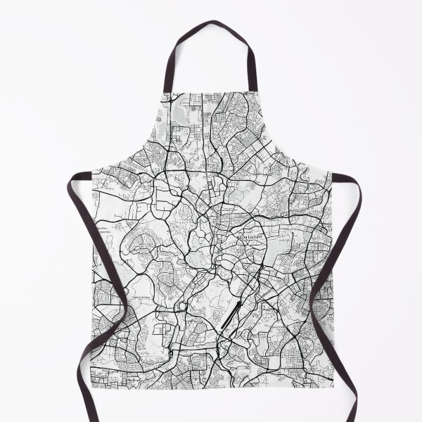 Item preview, Kuala Lumpur, Malaysia Map (Theme 1) designed and sold by Mapnify.