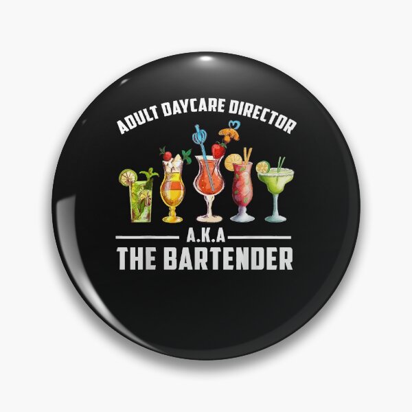 Artikelvorschau, Adult Daycare Director A.K.A The Bartender Multicolor T-Shirt entworfen und verkauft von Lukifo-Mission.