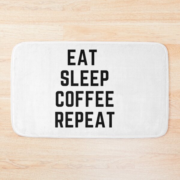 Item preview, Coffee Makes Me Feel Less Murdery  "EAT SLEEP COFFEE REPEAT"  quote  t shirt [P-Q 208][935]  designed and sold by HIPNOTIZAR  CRAFTS.