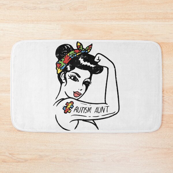 Item preview, Autism Aunt Unbreakable Shirt Autistic Awareness Gift Auntie T-Shirt designed and sold by Lukifo-Mission.