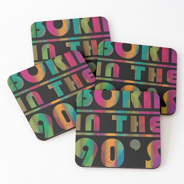 Item preview, Born in the 90s Nineties Retro T-Shirt designed and sold by Lukifo-Mission.