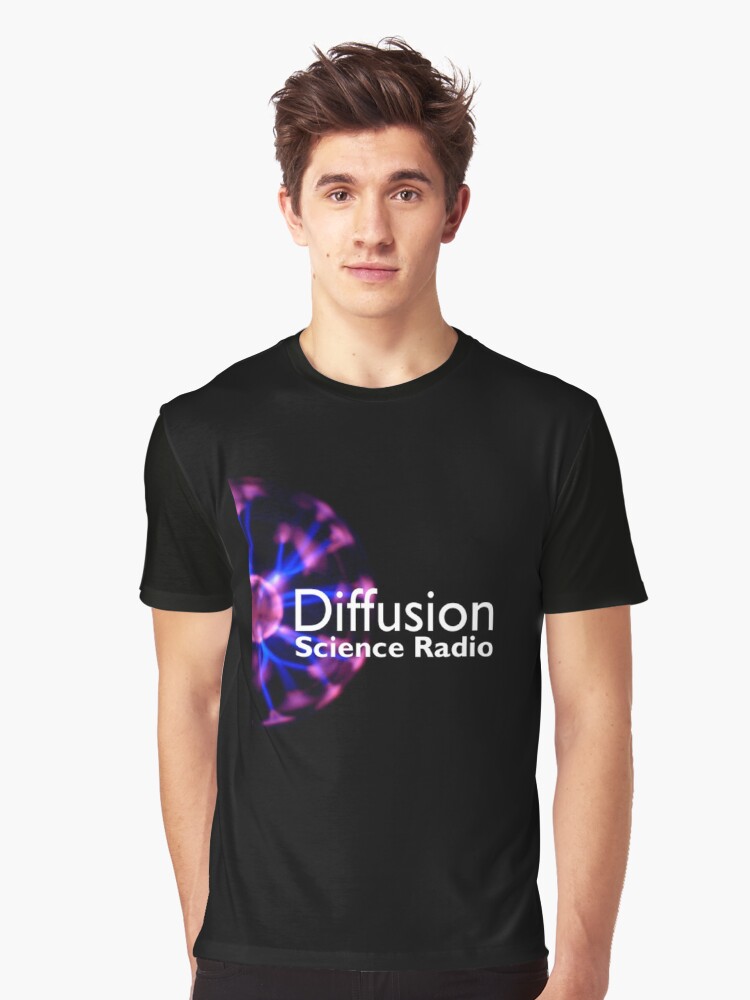 Thumbnail 1 of 5, Graphic T-Shirt, Diffusion Science Radio designed and sold by IanWoolf.