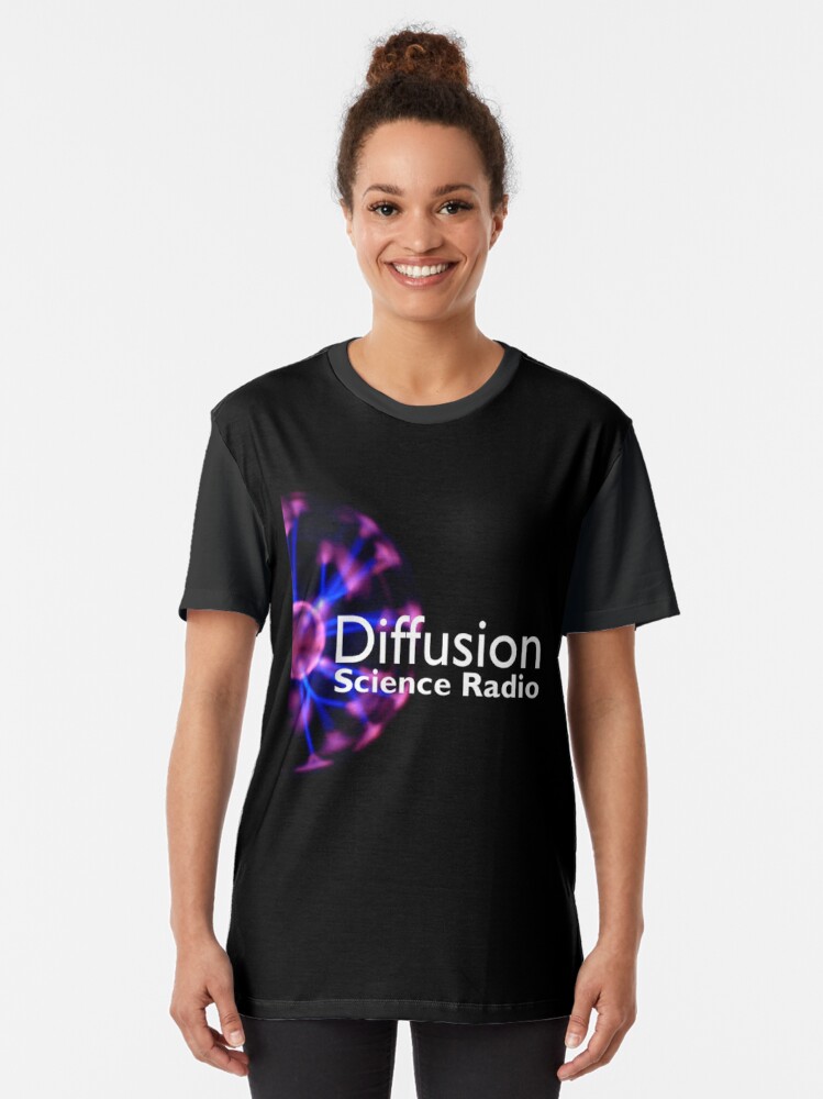 Alternate view of Diffusion Science Radio Graphic T-Shirt