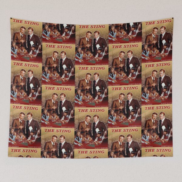 Item preview, The Sting Poster // Paul Newman, Robert Redford designed and sold by Gothicrelics.
