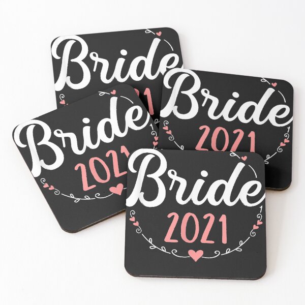 Aperçu de l'œuvre Bride 2021 bachelorette party T-Shirt créée et vendue par Lukifo-Mission.
