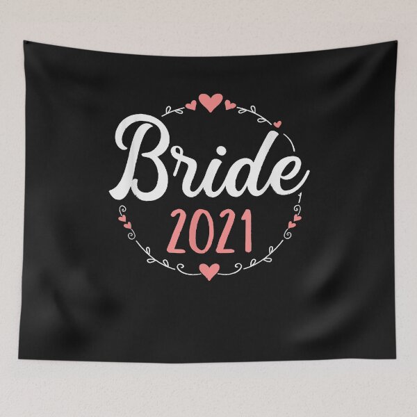 Artikelvorschau, Bride 2021 bachelorette party T-Shirt entworfen und verkauft von Lukifo-Mission.