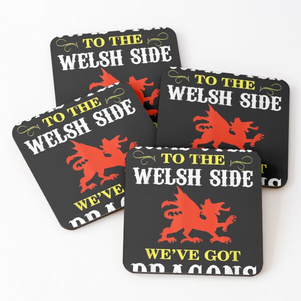 Item preview, Come Over To The Welsh Side Wales Dragon T-Shirt designed and sold by Lukifo-Mission.