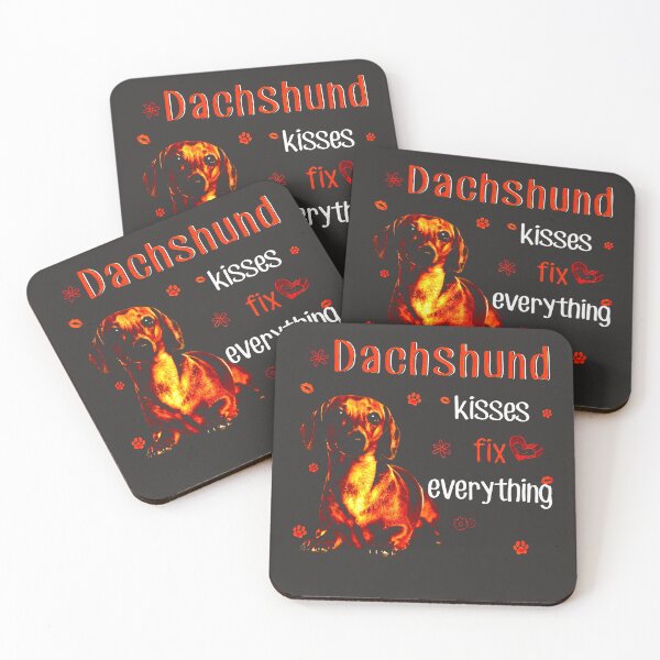 Item preview, Dachshund Kisses Fix Everything 1 designed and sold by Bichthao81.